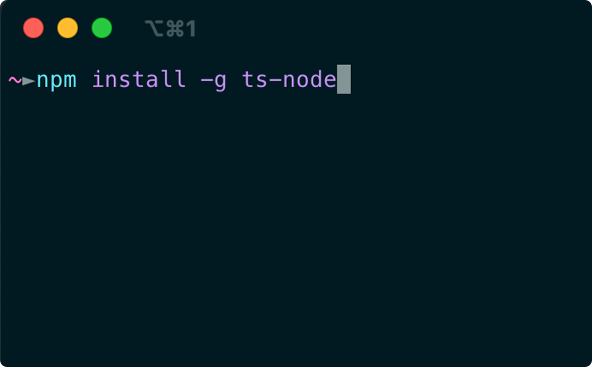TypeScript Installation